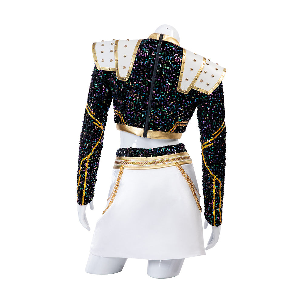 Demon Hunter Girls Zoe Cosplay Costume - Music Performance Outfit - Halloweez