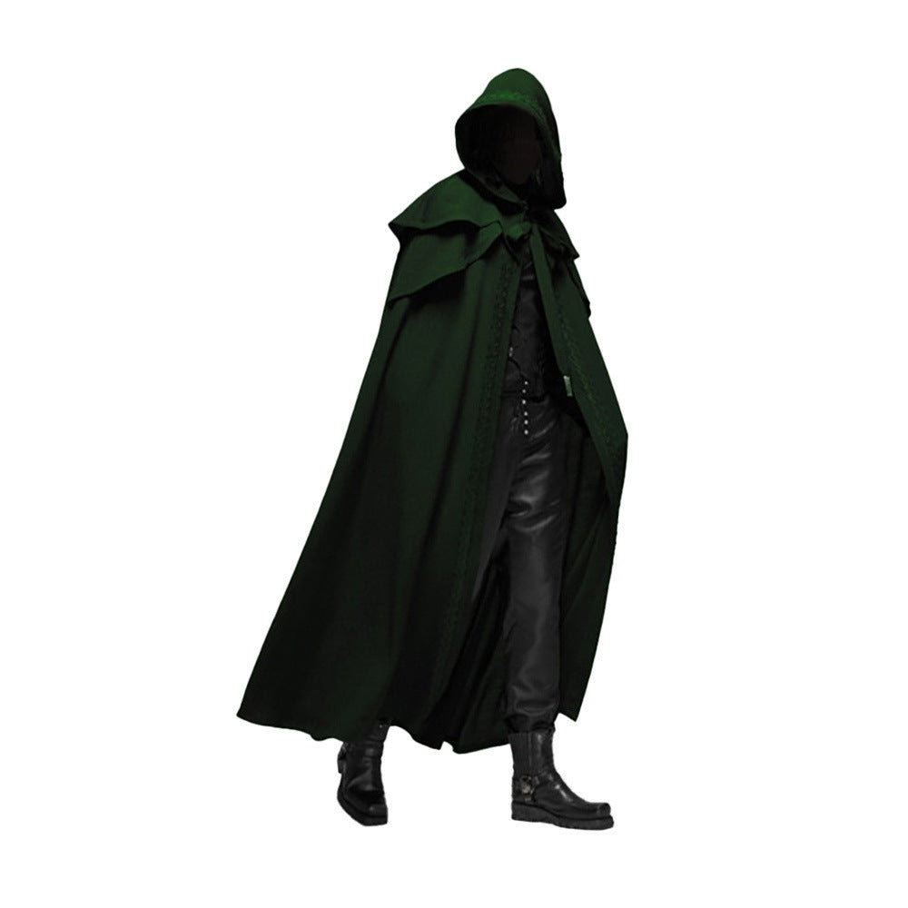 Medieval Clergy Church Killer Cloak Costume Assassin's Creed Wizard Priest Cloak Wholesale - Halloweez