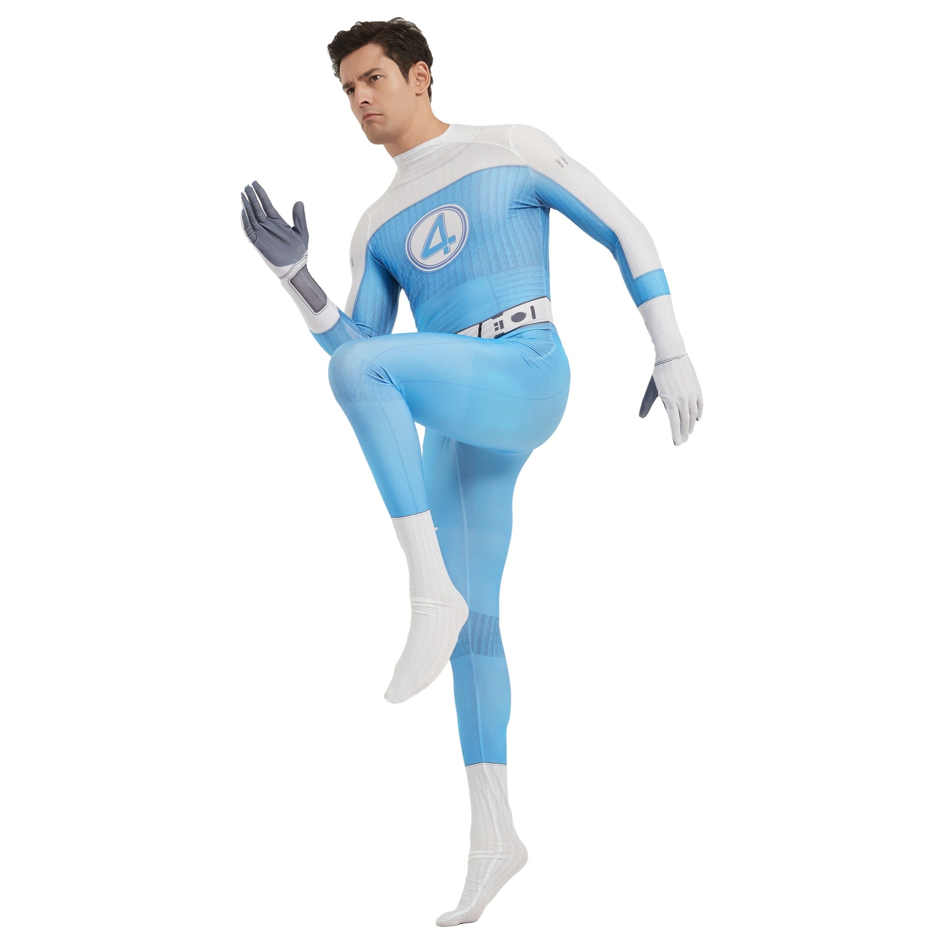 Fantastic Four 4 Rise of the Silver Surfer cosplay bodysuit for Mr. Fantastic, Invisible Woman, Human Torch - Halloweez