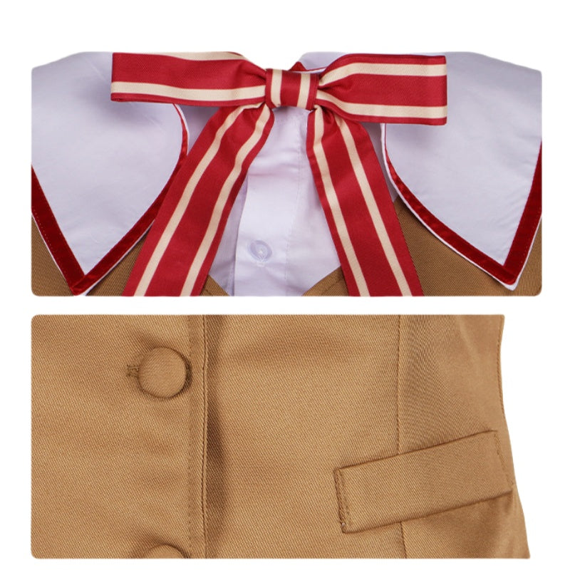 Fate/stay night Sakura Matou & Rin Tohsaka Cosplay Costume Anime School Uniform