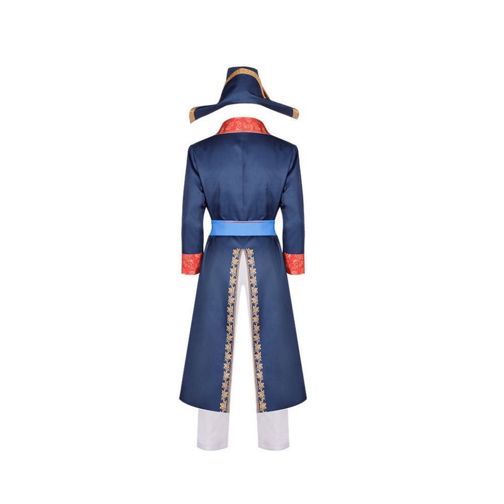 Napoleon Movie Cosplay Costume - Medieval Court Retro Style for Stage Performance