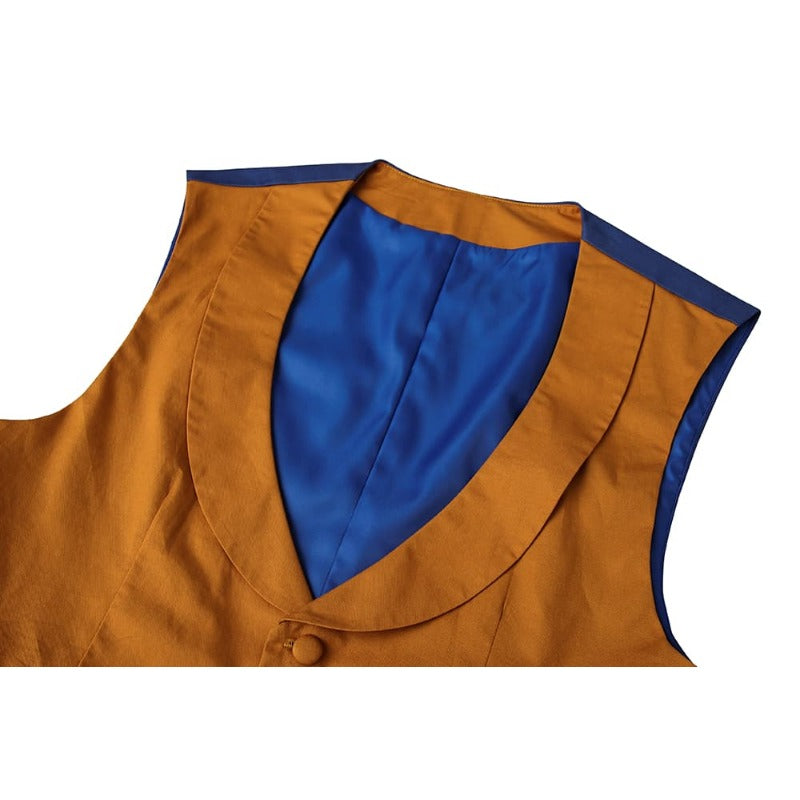 Halloweez Cosplay Red Jacket & Orange Vest Suit for Halloween & Festivals