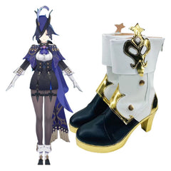 Genshin Impact Clorinde Cosplay Shoes for Anime Conventions and Performances - Halloweez
