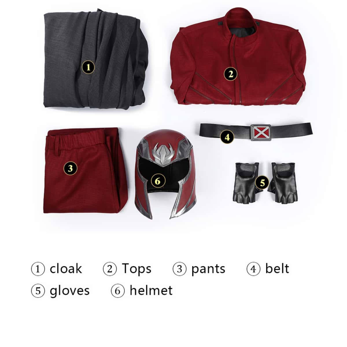 Avengers 5 Doomsday Magneto Cosplay Costume, Custom High-end for Halloween & Comic Con - Halloweez