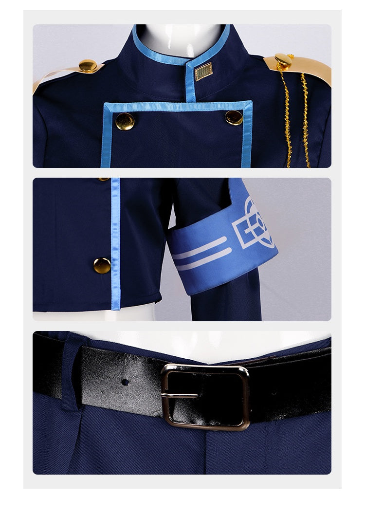 Azure Archive Cosplay Costume Blue Archive Railway Twin Academy Uniform Game Costume - Halloweez