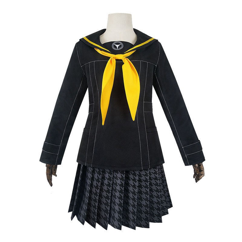 Persona 4 Golden Rise Kujikawa Cosplay Costume School Uniform