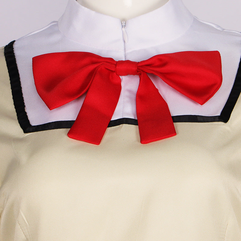 Magical Girl Madoka Cosplay Costume Akemi Homura Tomoe Mami School Uniform Sailor Suit JK Uniform - Halloweez
