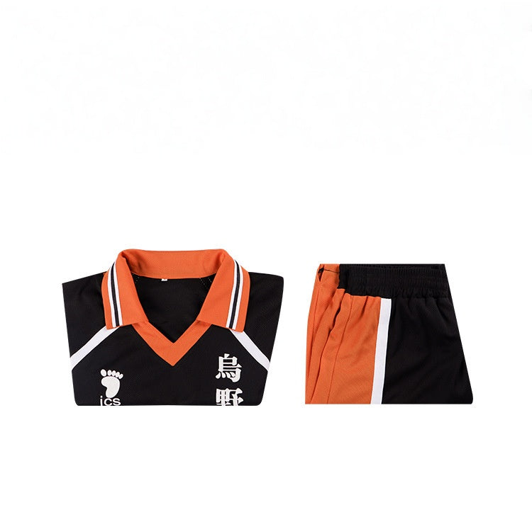 Volleyball Boy cosplay Karasuno High School No.10 jersey Hinata Shoyo cosplay anime role-playing costume