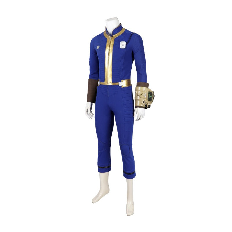 Halloweez Vault 75 Cosplay Jumpsuit with Armor for Halloween - Halloweez