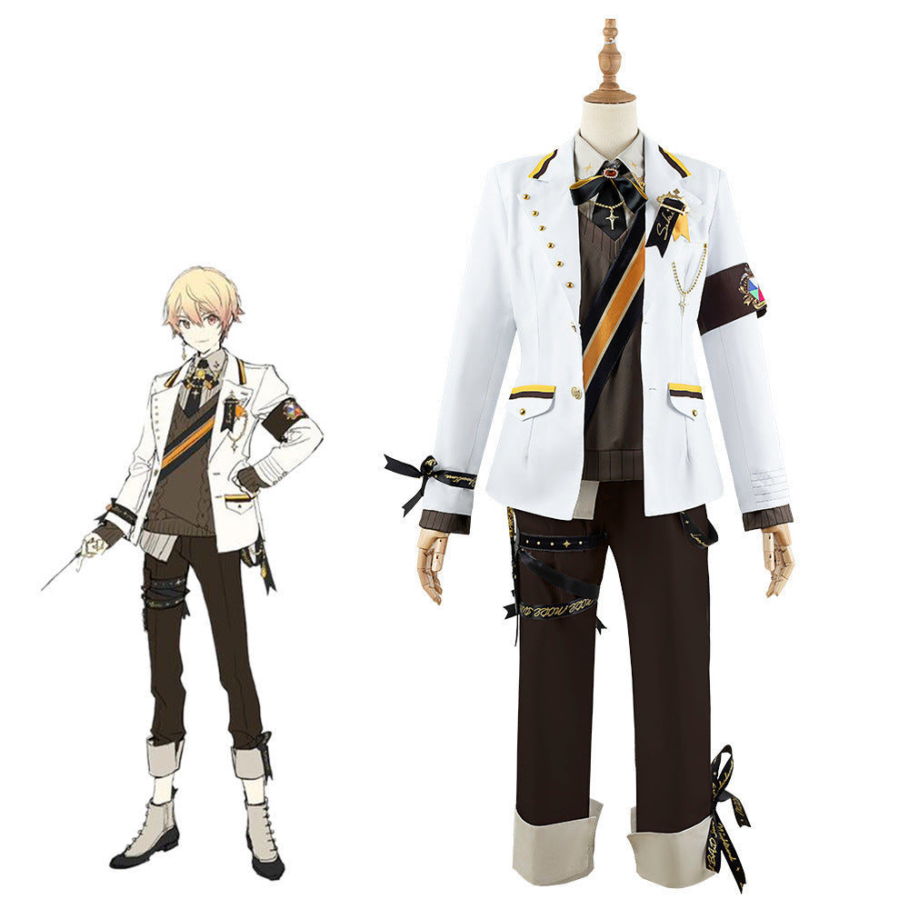 World Project 2.5 Anniversary Kagamine Len & Tenma Tsukasa 2D Anime Costume Set for Men and Women - Halloweez