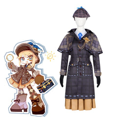 Identity V Gardener - Truth and Inference Cosplay Costume, Fifth Personality Game Anime Outfit for Women - Halloweez