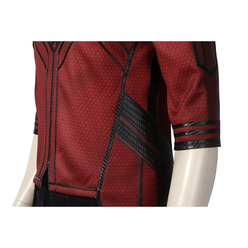 Disfraz de Shang-Chi para Halloween para adultos - Chaqueta de cosplay de superhéroe maestro de Kung Fu de Halloween