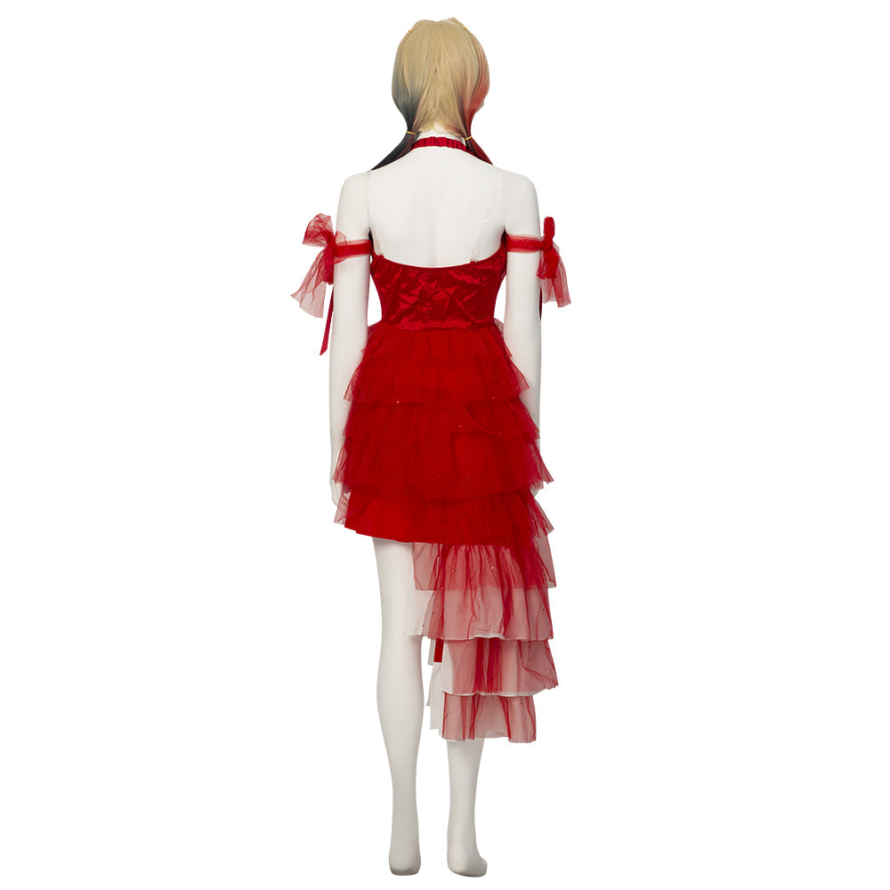 Halloweez Harley Quinn Costume - Unique Handmade Cosplay Dress for Women