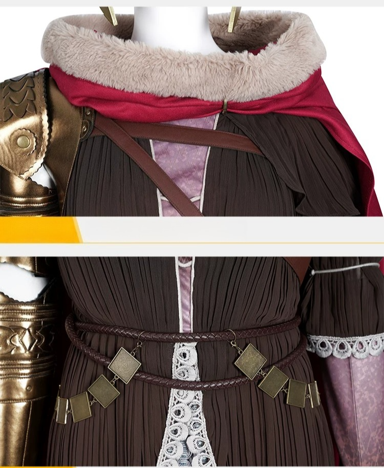 Elden Ring Malenia Cosplay Full Set, Malenia Blade of Miquella Women Game Costume for Halloween Party - Halloweez