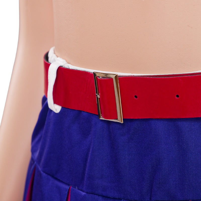 Halloweez Juliet Starling Cosplay Outfit - Lollipop Chainsaw Sexy Top and Skirt Set for Women - Halloweez