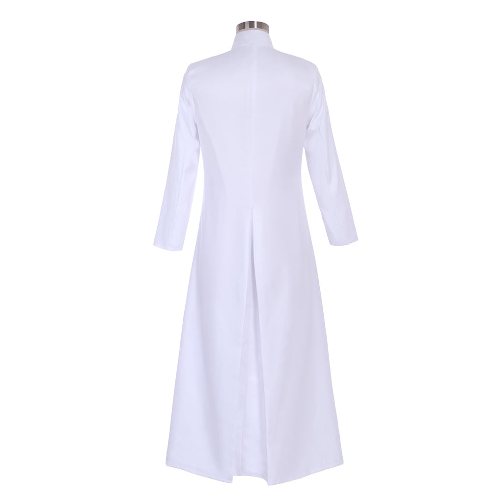 Elegant Woman Priest Cosplay Costume – Custom Long Pastor Uniform for Halloween & Carnival