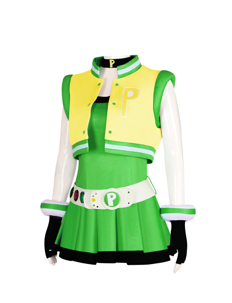 PowerPuff Girls Z Hyper Blossom Cosplay Costume - Anime Role Play Outfit