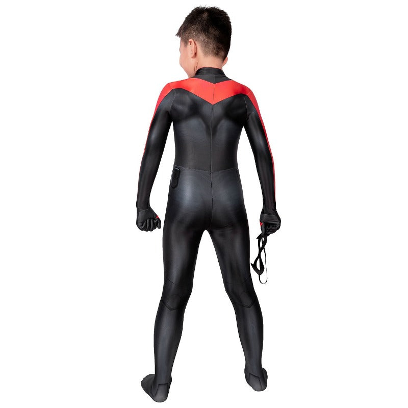 Children's 3D NW Suit - Black Champion Halloweez Cosplay Costume