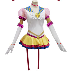 Honor of Kings Wang Zhaojun Eternal Sailor Moon Cosplay Costume - Complete Set with Accessories for Cosplay Events
