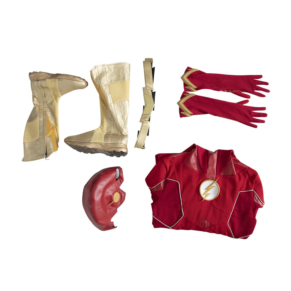 Halloweez Barry Allen Cosplay Costume - The Flash Season 6 Suit