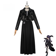 Hundred Days War Hiruko Cosplay, Custom Leather Dress Outfit for Halloween & Comic Con