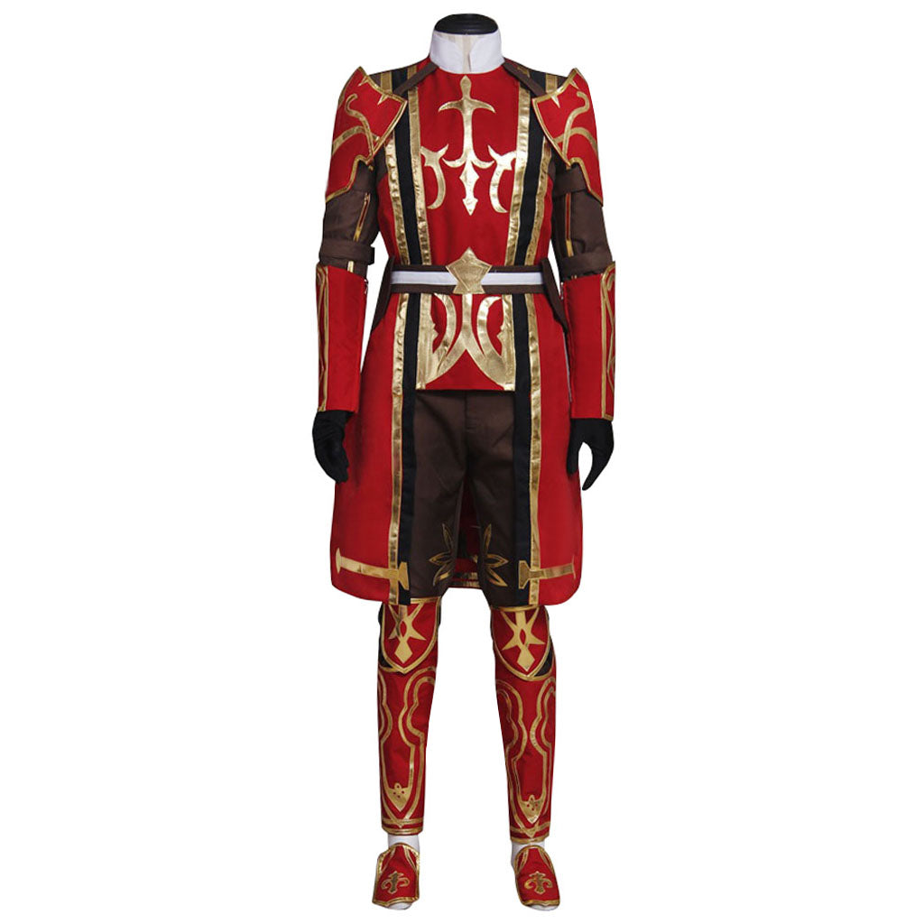 Costume de cosplay du mage rouge de Final Fantasy XI pour Halloween | Série de jeux de cosplay premium