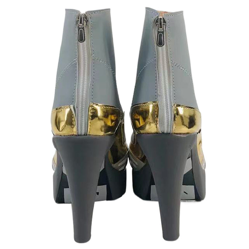 Punishing: Gray Raven Liv: Lux Cosplay Shoes for Anime Conventions - Halloweez
