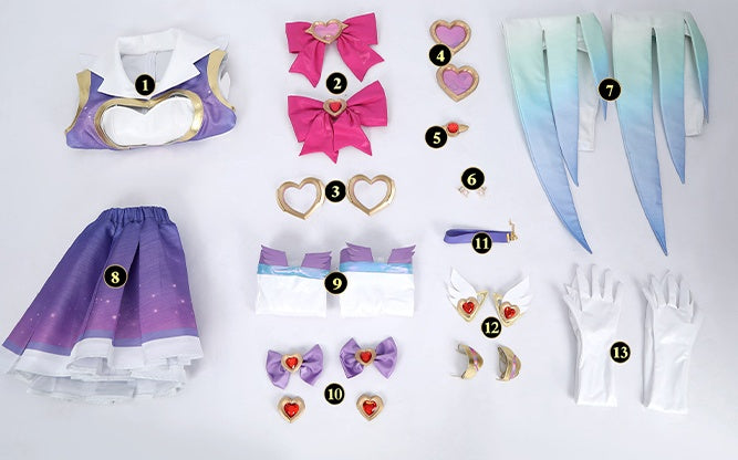 Kiriko Magical Girl Official Cosplay Costume Dress - Overwatch 2