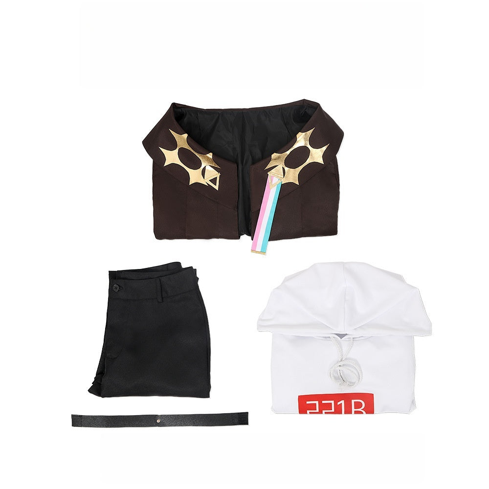 Anime Cosplay Costume Virtual Idol vTuber Nijisanji Sasaki Sana Live Streaming Uniform - Halloweez