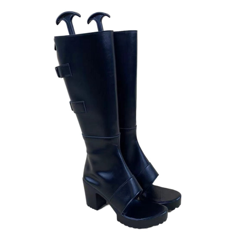 1646 Naruto Haruno Sakura Cosplay Shoes for Anime Conventions and Performances - Halloweez