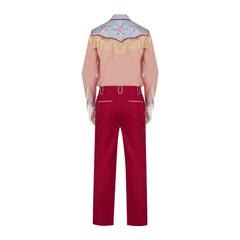 Back to the Future 3 Marty McFly Western Cowboy Cosplay Costume for Halloween and Stage Performances - Halloweez
