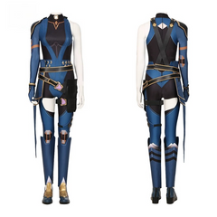 Valorant Reyna Cosplay Full Set, Game Character Reyna Costume Women, Halloween Party Outfit Full Cosplay Suit - Halloweez