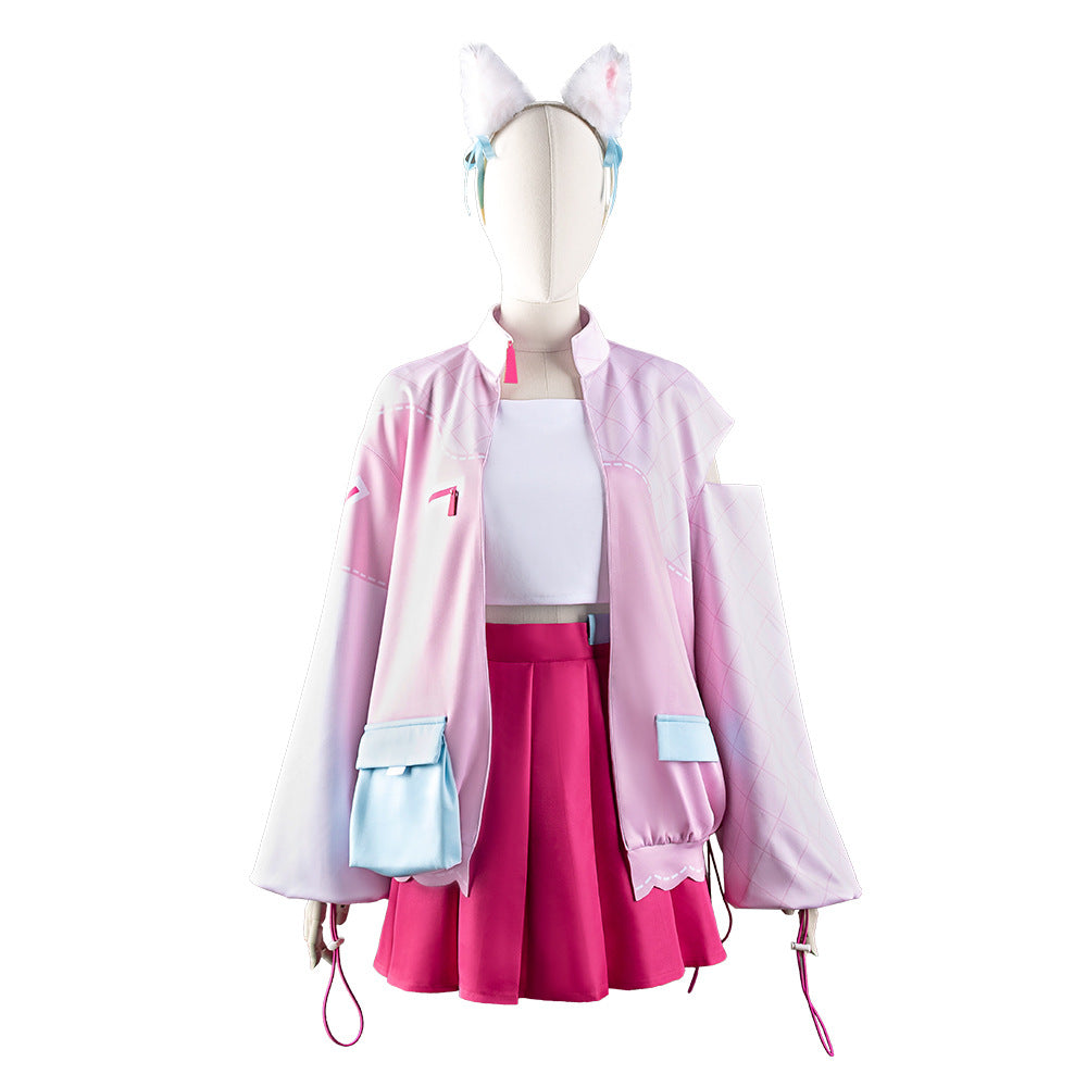 lovelive - Tennoji Rina Cosplay Costume - Halloweez