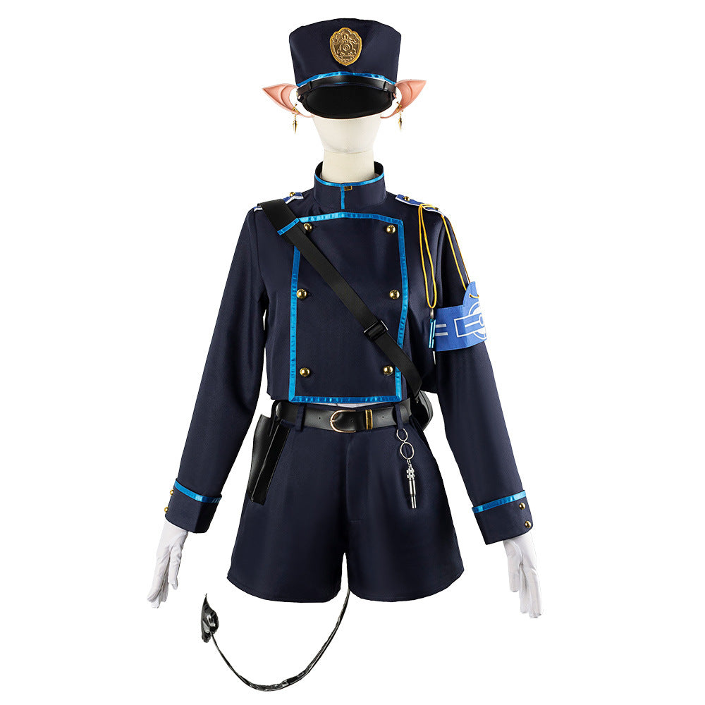 Blue Archive Railway Twins Cosplay Costume - Anime Game Character Outfit for Women - Halloweez
