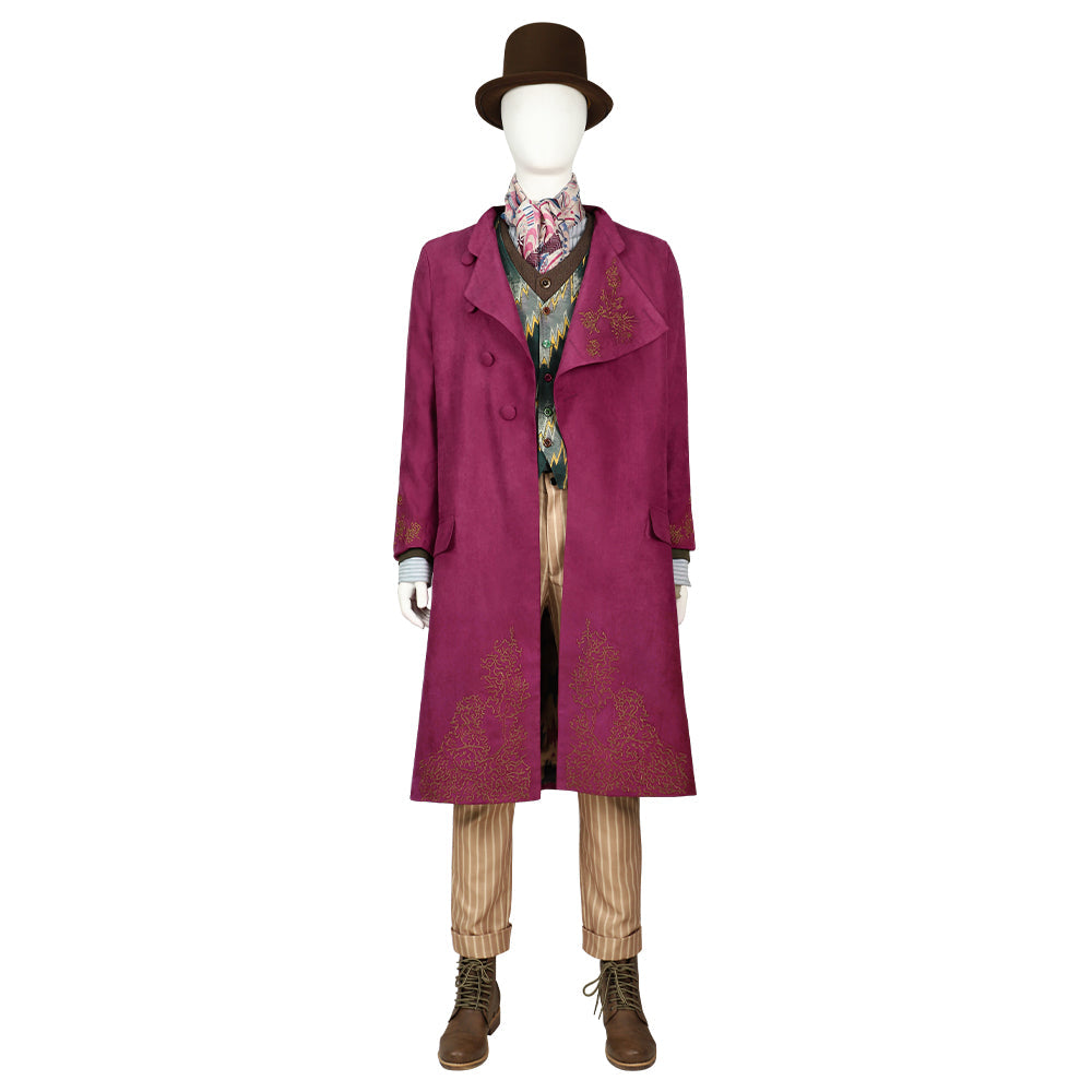 Halloweez Wonka Cosplay Costume - Unleash Your Inner Wonka Magic (2023) - Halloweez