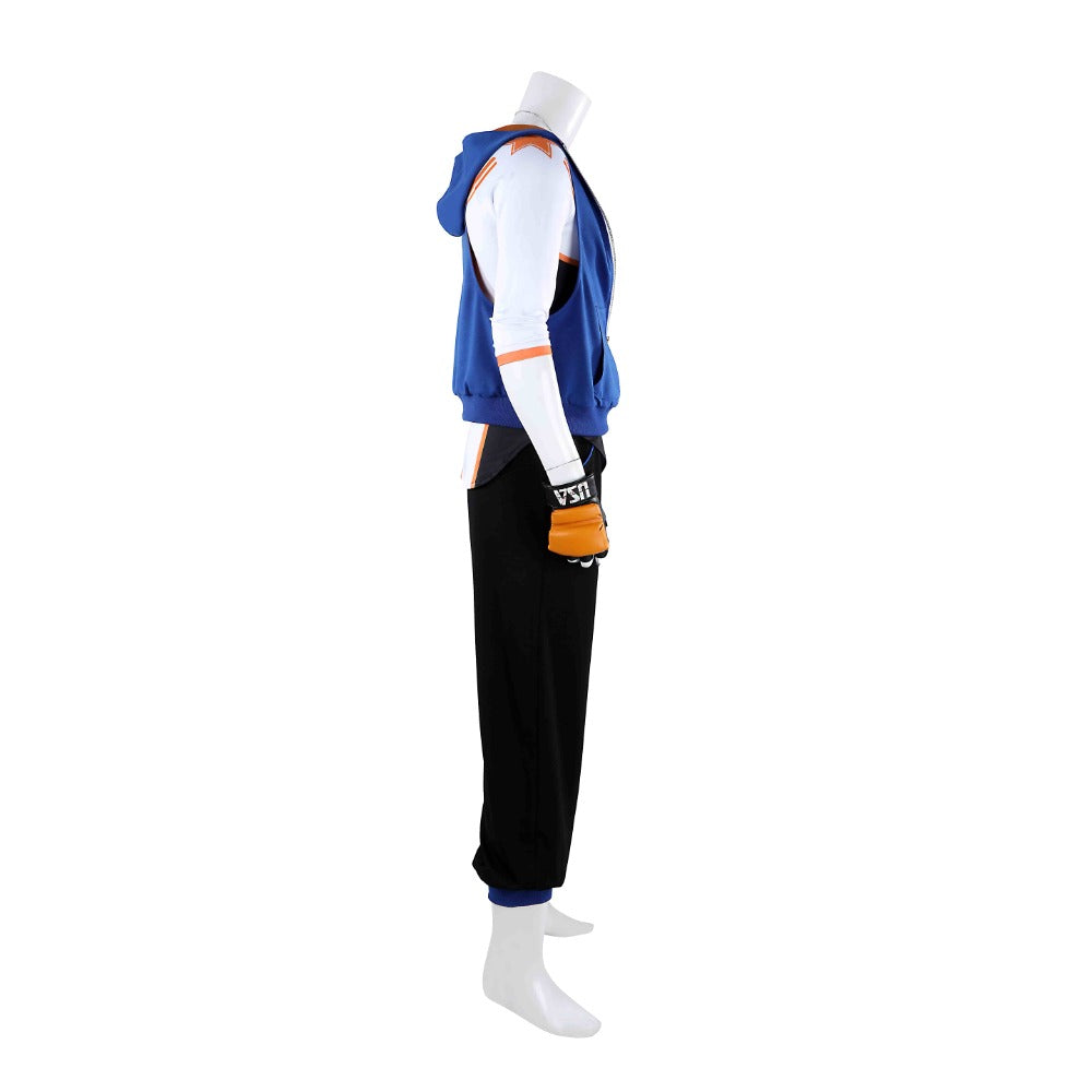 Street Fighter 6 Luke Cosplay Costume - Premium Quality Game Character Outfit - Halloweez