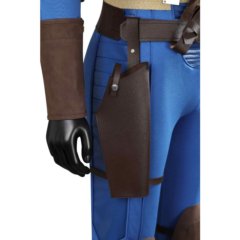 Halloweez Exclusive: Fallout Overseer Hank Cosplay Costume for Men - Perfect for Halloween Carnivals - Halloweez