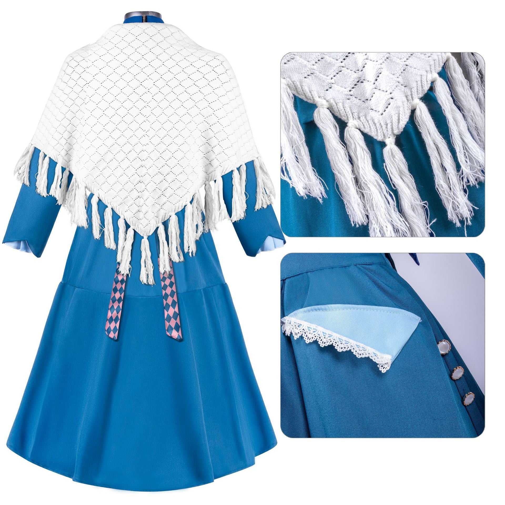 Return to the Future 1999 Cosplay Costume Sonnet Anime Outfit for Women - Halloweez