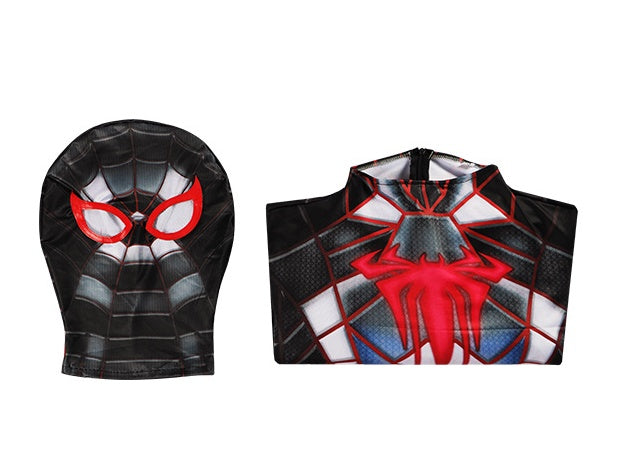 Spider-Man Bodysuit Cosplay Costume Parallel Universe Iron Spider Jumpsuit for Halloween - Halloweez