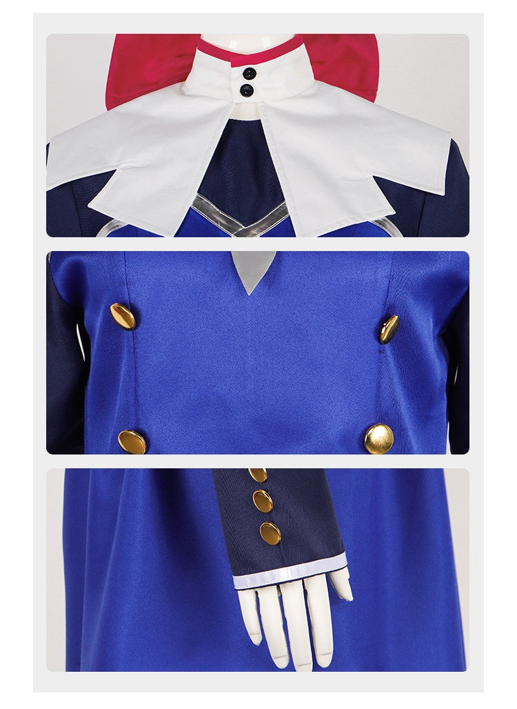 Superhuman Fantasy Magical Girl Hoshino Teruko Cosplay Costume Anime Role-Playing Sailor Dress - Halloweez