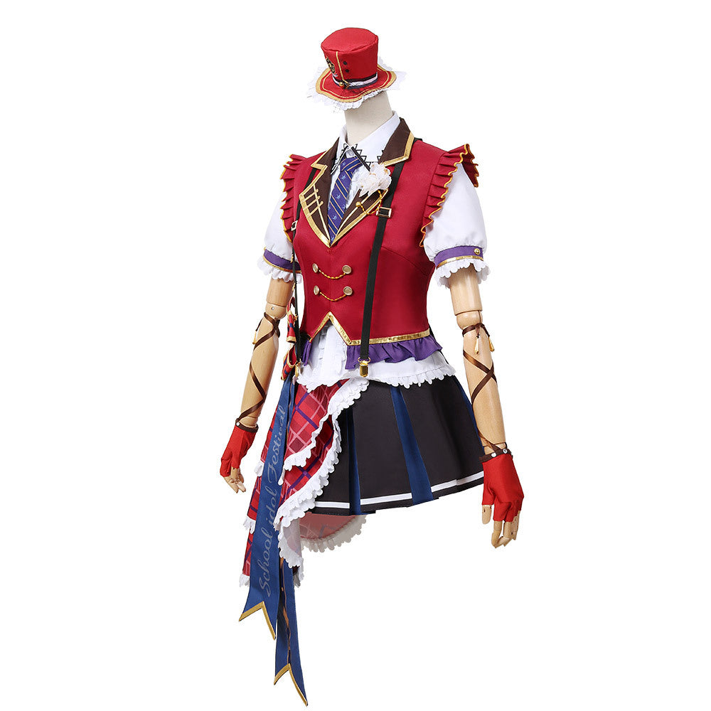 Love Live! Yuki Setsuna Cosplay Costume Nijigasaki High School Idol Club Anime Outfit - Halloweez