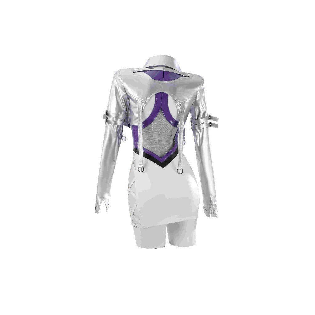 NARAKA: BLADEPOINT & KOF Shermie and Ning Hongye Cosplay Costume for Women - Halloweez