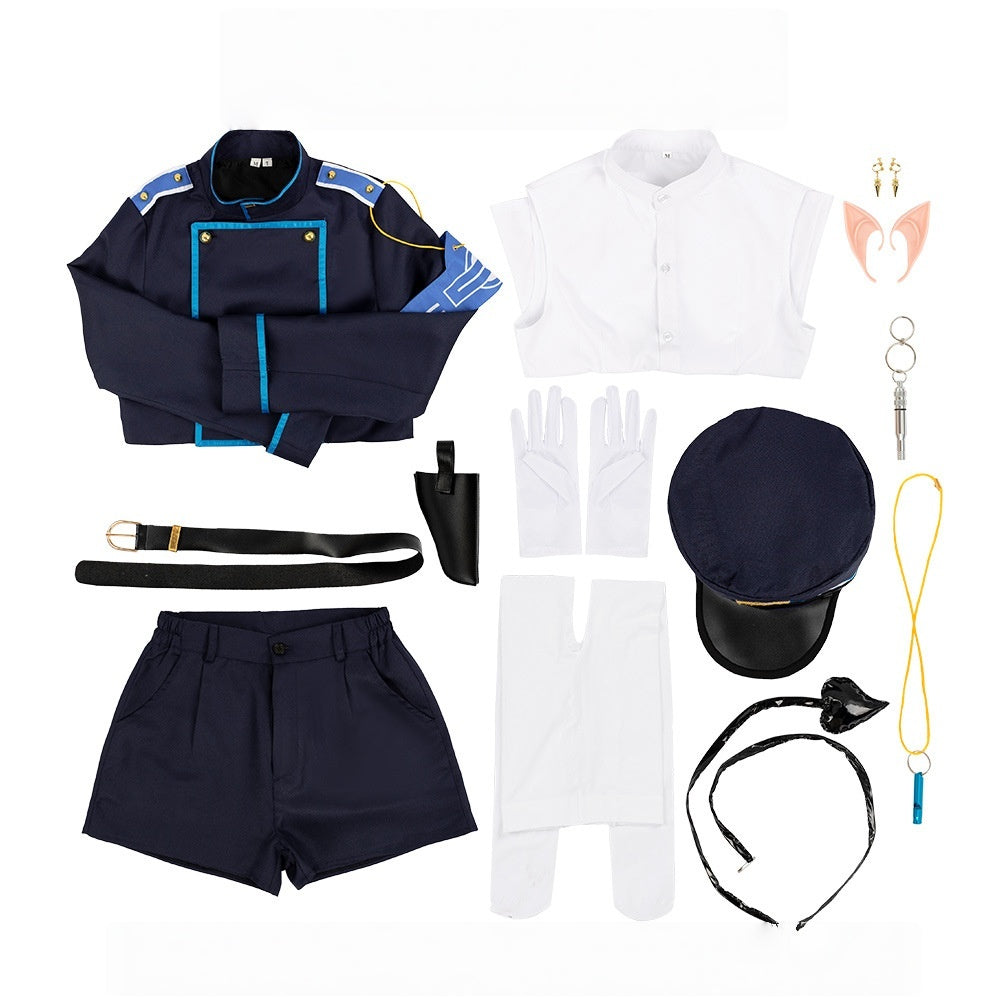 Blue Archive Railway Twins Cosplay Costume - Anime Game Character Outfit for Women - Halloweez