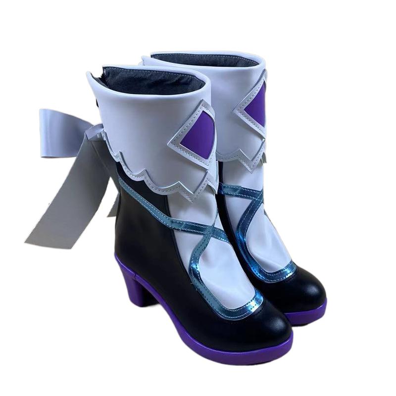 Honor of Kings Doria Xiao Qiao Time Witch Cosplay Shoes for Anime Conventions - Halloweez