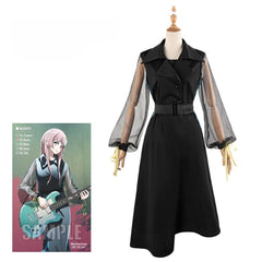 BanGDream MyGO Chihaya Anon 2D Cos Anime Women's Long Dress - Authentic Cosplay Costume - Halloweez
