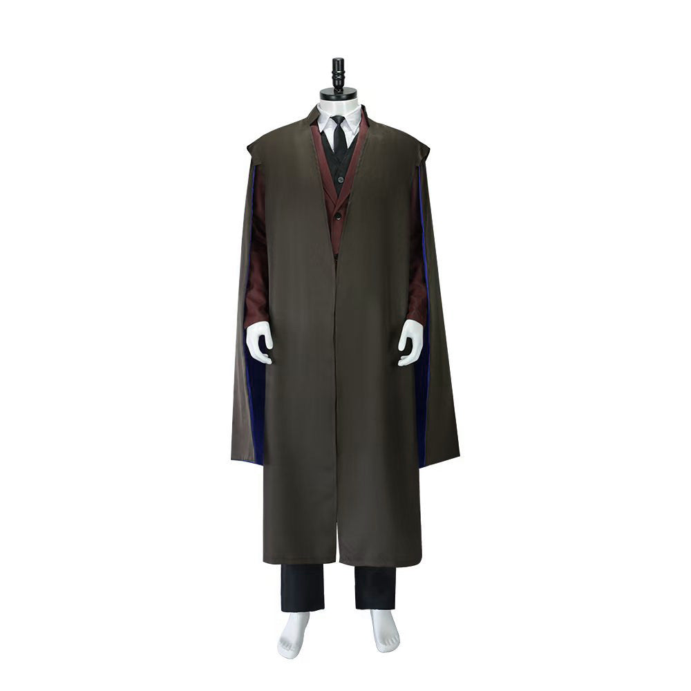 Harry Potter Quirinus Quirrell Cosplay Costume for Halloween and Stage Performance - Halloweez