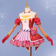 Ran Shibuki Aikatsu Soleil Team Cosplay Costume, Custom Outfit for Concert & Halloween