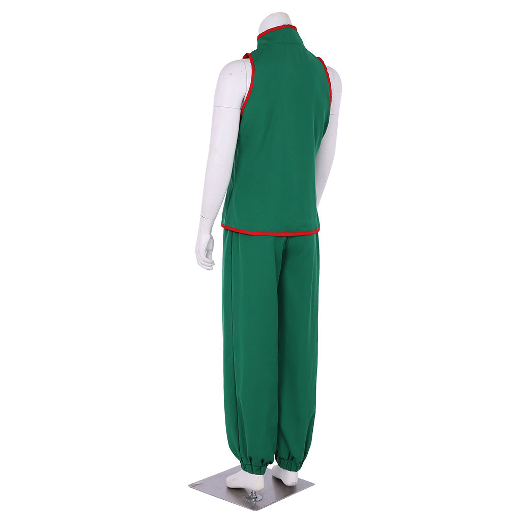 The King of Fighters Sie Kensou Cosplay Costume | Men's Blue Martial Arts Suit