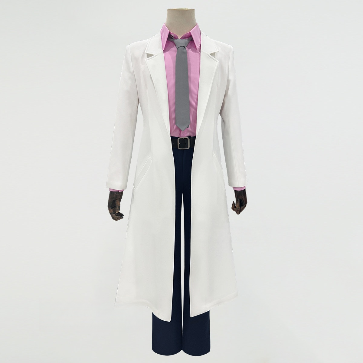 Gintama Ginpachi Sensei Sakata Gintoki White Lab Coat Cosplay Costume