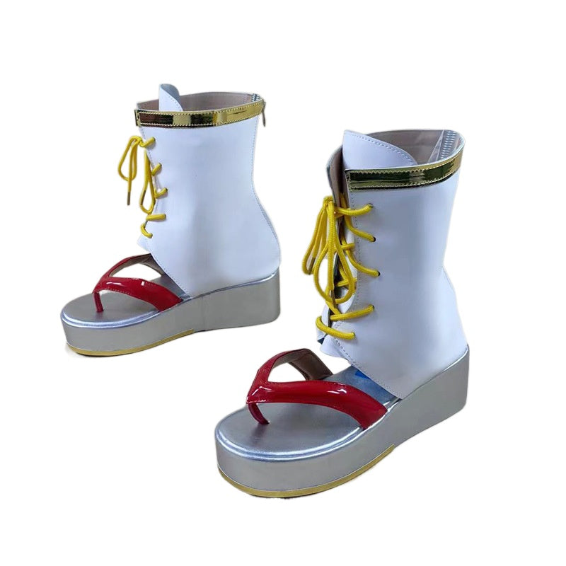 1750 Uma Musume Pretty Derby Kitasan Black New Year Cosplay Shoes for Anime Conventions - Halloweez